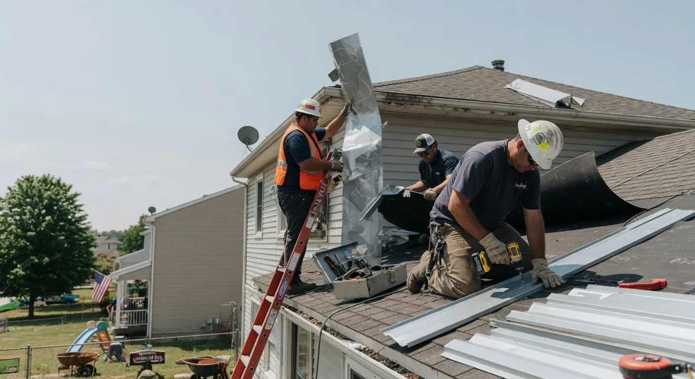Metal Roof Repair in North Washington, PA